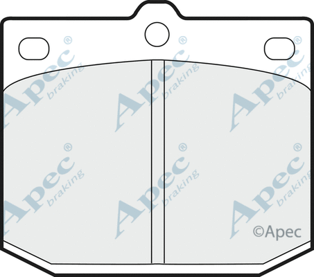 Brake Pad Set, disc brake (PAD165)