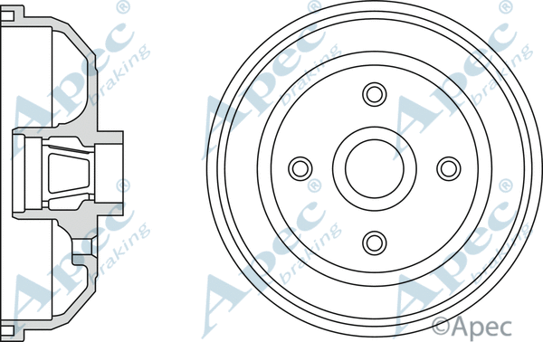 Brake Drum (DRM9159)