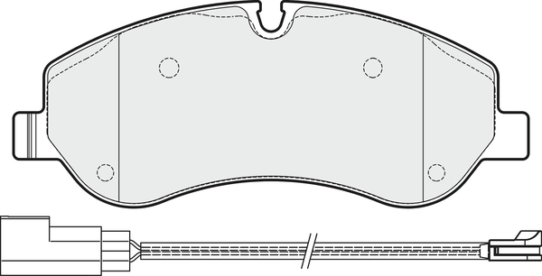 Brake Pad Set, disc brake (PD3368)