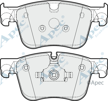 Brake Pad Set, disc brake (PAD1972)