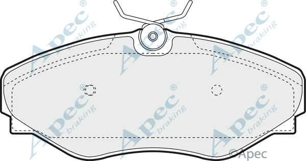 Brake Pad Set, disc brake (PAD1272)