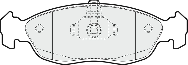 Brake Pad Set, disc brake (PD3468)