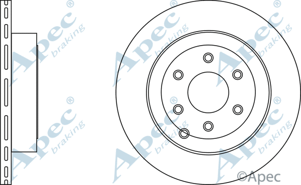 Brake Disc (DSK2708)