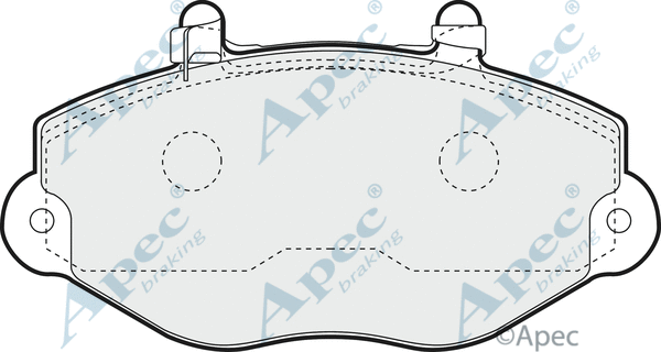 Brake Pad Set, disc brake (PAD1106)