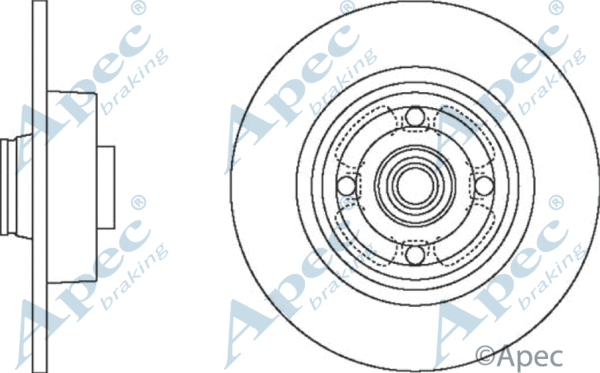 Brake Disc (DSK2442)