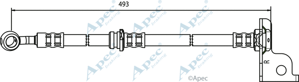 Brake Hose (HOS3573)
