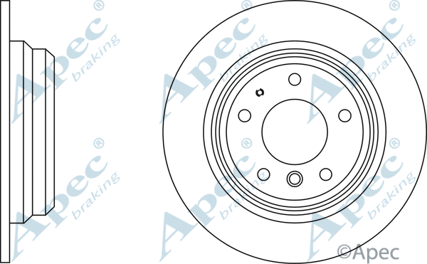 Brake Disc (DSK901)