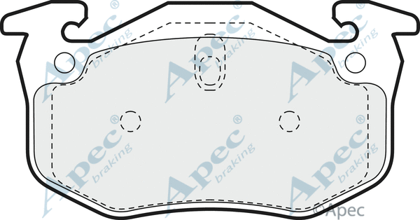 Brake Pad Set, disc brake (PAD891)