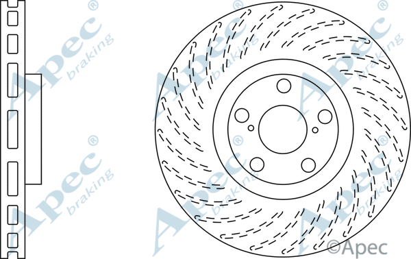 Brake Disc (DSK2557)