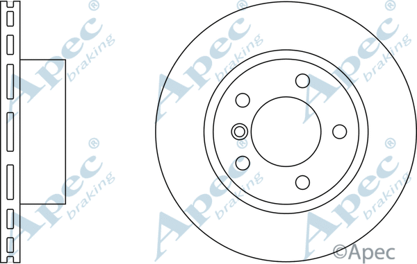 Brake Disc (DSK2303)