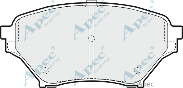 Brake Pad Set, disc brake (PAD1247)