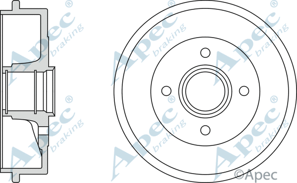Brake Drum (DRM9905)