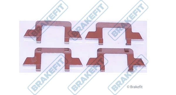 Accessory Kit, disc brake pad (BKT1097)