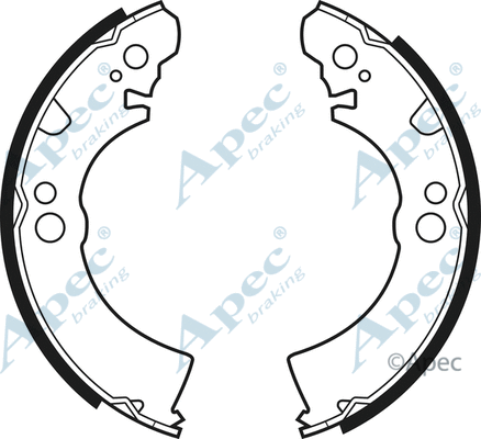Brake Shoe Set (SHU342)