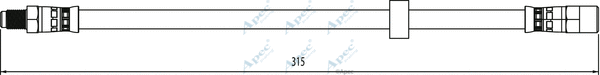 Brake Hose (HOS4116)