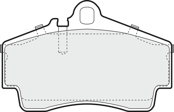 Brake Pad Set, disc brake (PD3494)