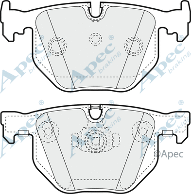 Brake Pad Set, disc brake (PAD1266)