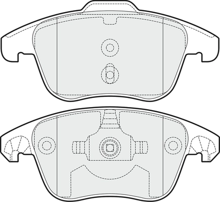 Brake Pad Set, disc brake (PD3215)