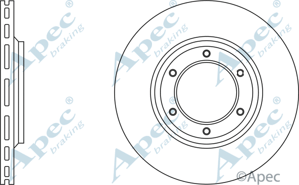 Brake Disc (DSK742)
