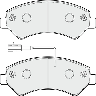 Brake Pad Set, disc brake (PD3355)