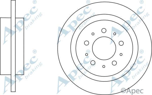 Brake Disc (DSK2758)