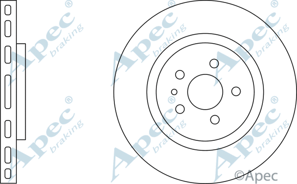 Brake Disc (DSK2028)