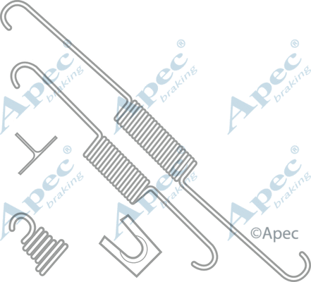 Accessory Kit, brake shoes (KIT712)