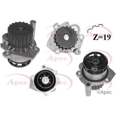 Water Pump, engine cooling (AWP1061)