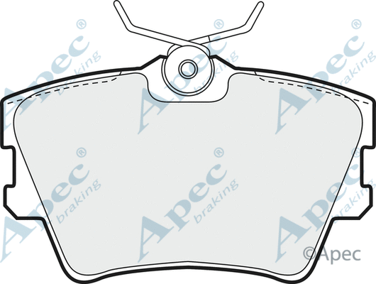 Brake Pad Set, disc brake (PAD905)