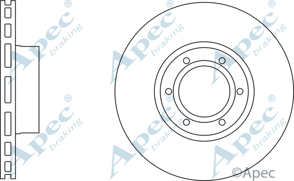 Brake Disc (DSK807)