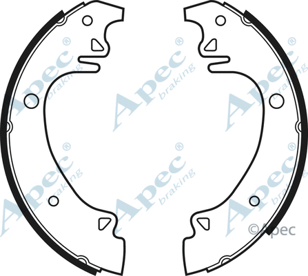 Brake Shoe Set (SHU335)