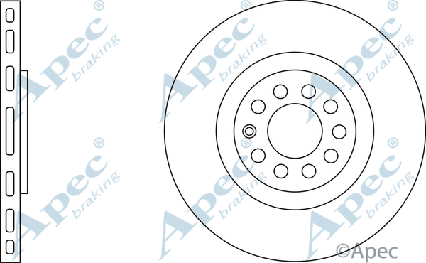 Brake Disc (DSK2031)