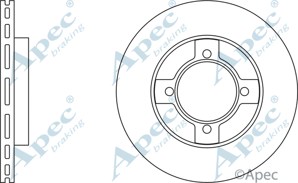 Brake Disc (DSK258)