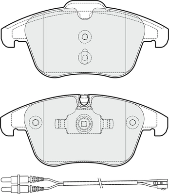 Brake Pad Set, disc brake (PD3900)