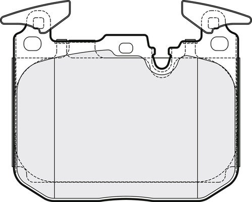 Brake Pad Set, disc brake (PD3724)