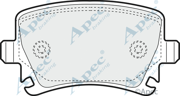 Brake Pad Set, disc brake (PAD1324)