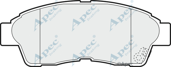 Brake Pad Set, disc brake (PAD969)