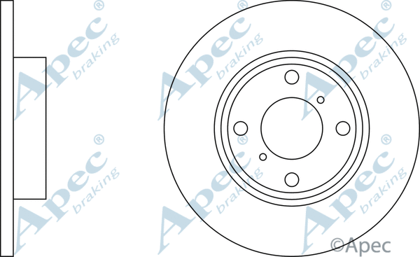 Brake Disc (DSK2110)