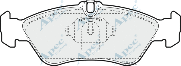 Brake Pad Set, disc brake (PAD929)
