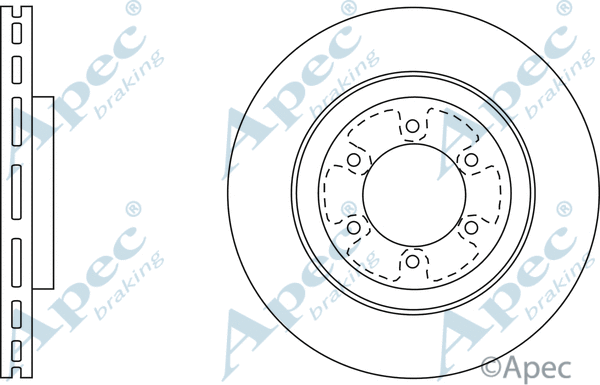 Brake Disc (DSK2582)