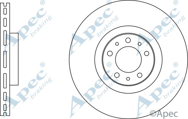 Brake Disc (DSK3233)