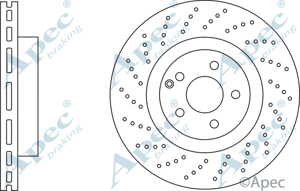 Brake Disc (DSK2844)