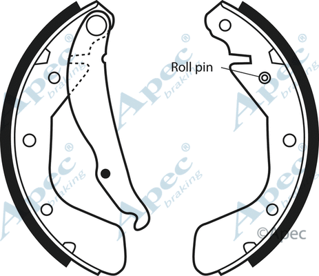 Brake Shoe Set (SHU494)