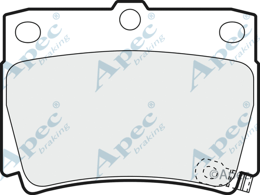 Brake Pad Set, disc brake (PAD1172)