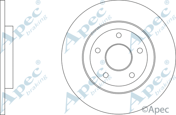 Brake Disc (DSK3375)