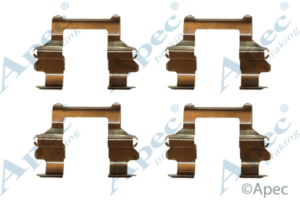 Accessory Kit, disc brake pad (KIT554)