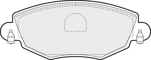 Brake Pad Set, disc brake (PD3053)