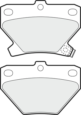 Brake Pad Set, disc brake (PD3321)