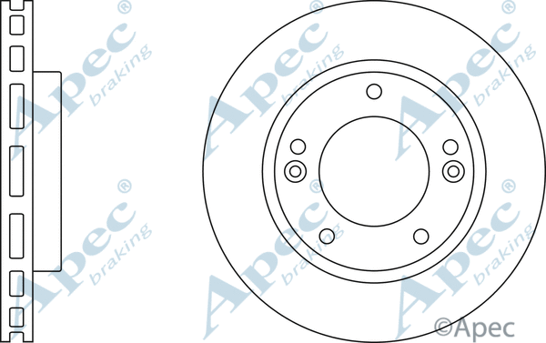 Brake Disc (DSK2421)