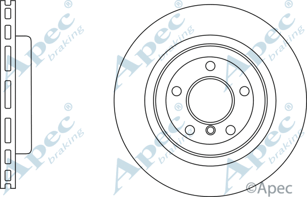Brake Disc (DSK3135)